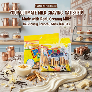 Can You Resist this Endless Milky Crunch? Challenge <b>Yourself</b> with Pingo 186g Wholesale ODM Vietnam Manufacturer - Product Image 1