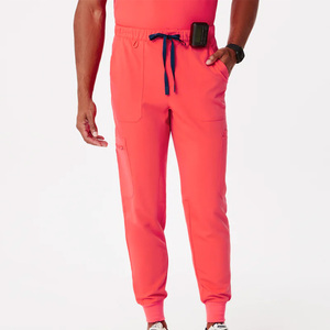 Pantalones Jogger Médicos de Spandex Ecológicos para Hombre, Uniformes Médicos, Ropa de Trabajo para Dentistas y Salones de Belleza - Product Image 1