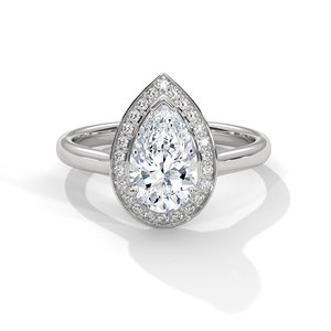 Handmade Luxury Designer Pear Cut Lab Grown Diamond Engagement Solitaire Rings 14K Solid Gold Wedding Band Rings <b>Gift</b> <b>for</b> <b>Her</b> - Product Image 1
