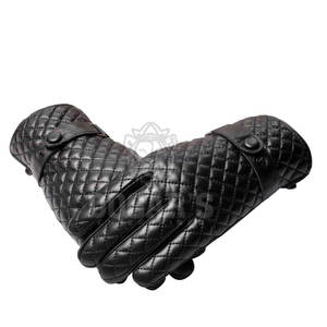 Guantes de cuero suave para hombre, protección completa para las manos, hechos en Pakistán, transpirables, para venta en línea. - Product Image 2