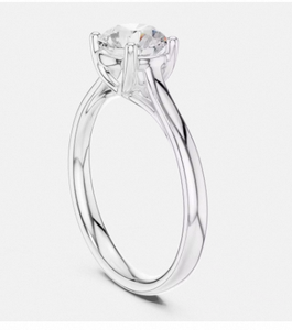 Anillo de Diamantes de Oro y Plata de 9K, 14K, 18K y 22K de Excelente Calidad y Nuevo Diseño para Mujer, Regalo para Fiestas a Precio de Mayoreo de Exportador - Product Image 4