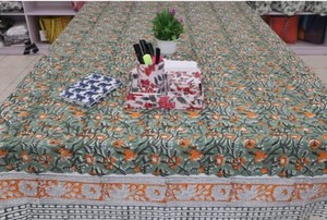 Mantel Rectangular de Lino y Algodón con Estampado Floral, Duradero, Lavable, Estilo Pastoral, Hecho a Mano, Ligero, con Logotipo Personalizado - Product Image 4