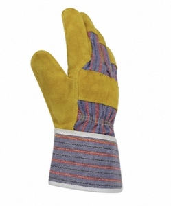 Gants de travail canadiens en cuir robuste, antidérapants, résistants à la chaleur, durables, respirants, flexibles, texture lisse, haute performance - Product Image 3