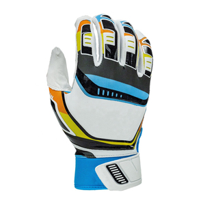 Gants de frappeur de baseball en cuir personnalisés, design OEM, vente en gros, durables, légers, séchage rapide, haute qualité, logo personnalisé - Product Image 1