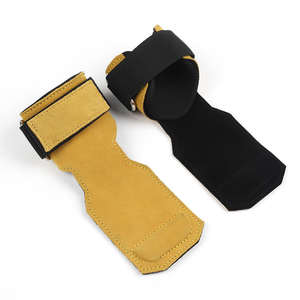 Guantes de Levantamiento de Pesas Acolchados de Cuero Cómodos, sin Agujeros, Protección de Palma Personalizada Unisex para Ejercicios de Gimnasio - Product Image 6