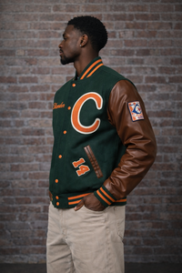 Plain Baseball breathable Sports High Quality Custom leather sleeve wool Solid Pattern Blank <b>Bomber</b> Fall <b>Varsity</b> <b>Jackets</b> For <b>Men</b> - Product Image 2