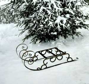 Decoración Navideña de Madera con Diseño de Trineo de Santa Claus, Campana y Copo de Nieve, Adorno Tradicional para las Fiestas - Product Image 5
