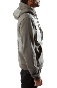 Sudadera con Capucha Personalizada para Hombre, Estilo Cargo, Transpirable, Ecológica, Tallas Grandes, con Cordón Ajustable, Puños Acanalados, Ropa Urbana - Product Image 5