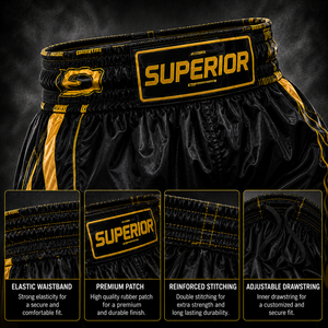 Pantalons de kickboxing de qualité supérieure, internationaux, durables et légers, pour les professionnels et les combattants. - Product Image 5