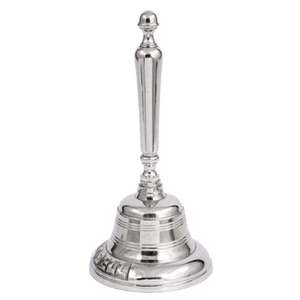 Campana de Mano Tradicional de Latón con Diseño de Rostro Divino, Acabado Dorado, Campana Decorativa de Metal para el Hogar o Uso Religioso - Product Image 3