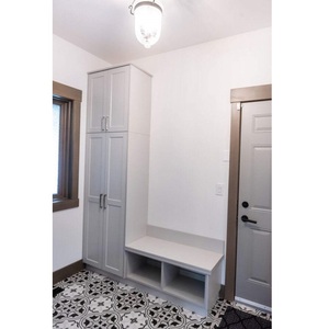 Mueble Zapatero de Diseño Personalizado CANA, Moderno, para Entrada, Apartamento, Hospital, con Puerta Estilo Shaker, Ecológico, Armarios de Almacenamiento para Vestíbulo - Product Image 5