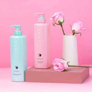 Envases para el Cuidado del Cabello de Alta Calidad, Multicolor, Libres de BPA, Botellas Cuadradas de PET Vacías de 720 ml con Bomba Pulverizadora para Champú y Acondicionador - Product Image 6