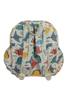 Mochila Escolar Infantil Unisex Impermeable con Estampado de Dinosaurios y Cierre de Cremallera - Product Image 4