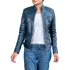 Chaqueta de piel de oveja auténtica para mujer con forro de piel de cabra natural, abrigo de invierno personalizado para mujer - Product Image 5