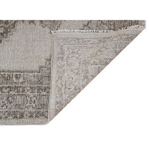 Alfombra Personalizada Tradicional de PET con Patrón Geométrico Anudado a Mano y Acabado Antiguo - Product Image 2