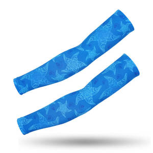 Manchons de bras imprimés élégants, motifs tendance, protection UV, taille personnalisée, couleur unie, manchons de compression - Product Image 4