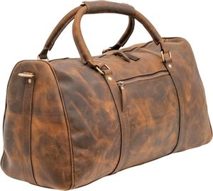 Bolsa de lona personalizable 100% de cuero vacuno genuino de alta calidad, adecuada para viajes, gimnasio, deportes y actividades al aire libre. - Product Image 6