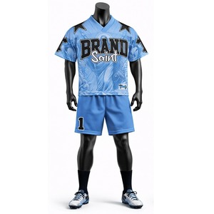 Ensemble Maillot et Short de Football Américain 2026 – Tenue Sportive Respirante Personnalisable pour Entraînement et Matchs - Product Image 2