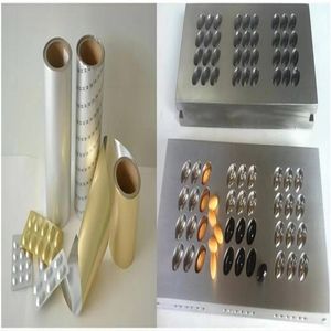 Tapa de aluminio con revestimiento de inducción de calor, semirrígida, de grado alimenticio 8011, para sellado de blísteres, con un grosor de 0.02-0.03 mm. - Product Image 6