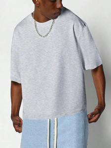 <b>Men</b> Slim Fit <b>Crop</b> Tee Gym <b>Crop</b> <b>Top</b> <b>Men</b> Shirt Breathable Fitness T Shirt Casual Crew Neck <b>Crop</b> Tee Plus Size Blank Gym <b>Top</b> - Product Image 6