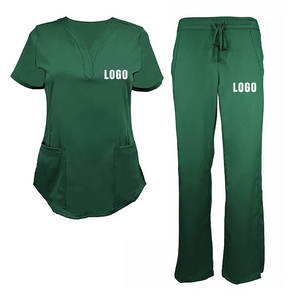 Mejor Precio: Uniformes de Enfermería Ecológicos y Ligeros para Mujer, Conjunto de Uniformes Quirúrgicos con Etiqueta Personalizada, Detección de Agujas, Alta Calidad OEM - Product Image 6