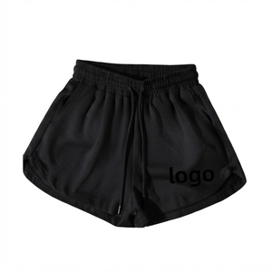Shorts Deportivos de Cintura Alta para Mujer, Corte Holgado, Secado Rápido, Transpirables, Cintura Elástica, Ideales para Yoga y Fitness - Product Image 5