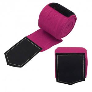 Bandages de boxe OEM personnalisés avec logo, bandages élastiques pour les combattants professionnels, entraînement et sparring, bandages de boxe - Product Image 4