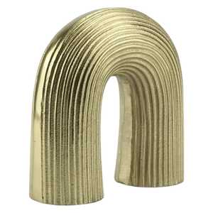 Sculpture d'arche architecturale de 20 cm de hauteur x 8 cm de largeur x 20 cm de longueur, décoration de table artistique faite à la main pour le salon - Product Image 4