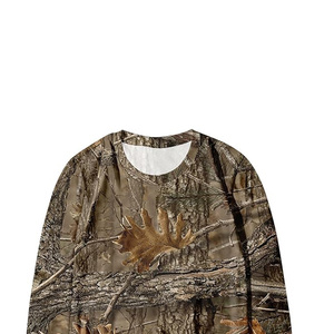 Sudadera Clásica con Cuello Redondo y Estampado de Camuflaje Unisex, Cómoda Sudadera con Estampado de Camuflaje para Uso Diario y Estilo Urbano - Product Image 5