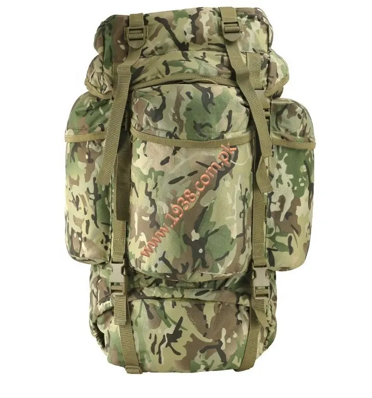Rucksack 60 Liter BTP Lightweight Tactical Water Resistant Bags Rucksack Washable Foldable Heavy Carrier Backpack