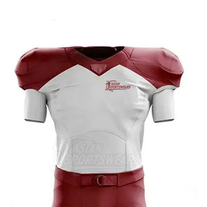 Uniforme américain léger et durable, fabriqué en polyester et en tissu mesh, adapté aux matchs de compétition - Product Image 4