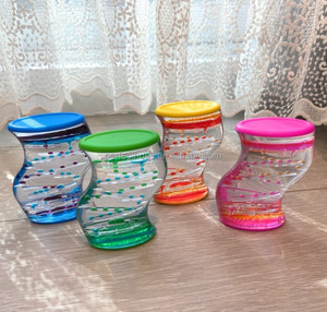ของเล่นเสริมพัฒนาการ นาฬิกาจับเวลาแบบของเหลวเคลื่อนไหว บรรเทาความเครียด - Product Image 4