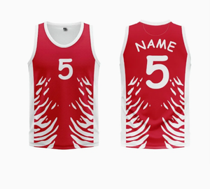 Uniforme de basket-ball personnalisé OEM, maillot de basket-ball par sublimation - Product Image 5