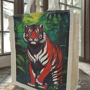 Bolsa de Lona de Algodón Estampada - Duradera y Ligera de un Solo Nivel para Armario de Dormitorio y Uso en Exteriores - Product Image 1