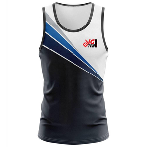 Débardeurs de sport de haute qualité pour femmes, débardeur avec soutien-gorge intégré, débardeur racerback, débardeur de yoga sans manches, chemises de course à pied - Product Image 5