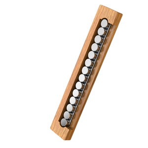 Custom Wood Knife <b>Block</b> Holder <b>Magnetic</b> Tool Holder Durable Bamboo <b>Magnetic</b> Knife Strip for Kitchen - Product Image 4