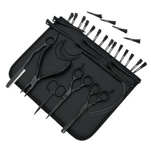 Kit Complet d'Outils pour Extensions Capillaires : Pince à Sertir les Micro-perles, Ciseaux de Coiffure, Rasoir, Boucle de Tirage, Aiguille Courbe, Ensemble de Pinces - Product Image 1