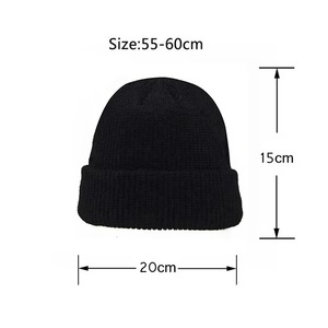 Gorros de Punto Jacquard Unisex, 100% Lana, con Pompón, para Invierno, Logotipo Personalizado, Bordado 3D, Gorro Personalizado de Alta Calidad - Product Image 3