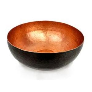 Tazón de Cobre Pulido Clásico Diseñado para Colecciones de Utensilios de Cocina Atemporales, Elegante para Servir Comida en Fiestas - Product Image 1