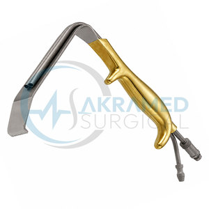 Retractor de Aumento de Senos Tebbetts Premium de 36 mm x 15 cm con Fibra Óptica, Instrumento de Cirugía Plástica con Succión, Certificado CE - Product Image 5