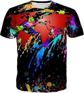 Camisetas Sublimadas Transpirables de Alta Calidad al por Mayor para Hombre, Personalizadas con Impresión Completa, Manga Corta, Corte Regular, Ecológicas - Product Image 1
