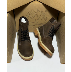 Botas Clásicas de Desierto para Hombre con Cordones, de Cuero Genuino Impermeable, Transpirables y Cómodas para Uso Diario - Product Image 2