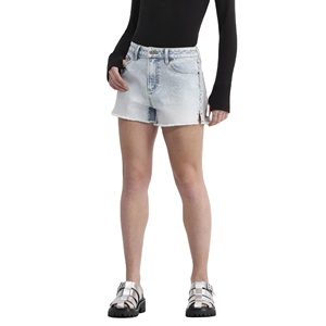 OEM Service Summer Season Plus Size Denim <b>Shorts</b> Breathable Washed <b>Slim</b> <b>Fit</b> Fashionable Pants with Customized Design for Women - Product Image 3