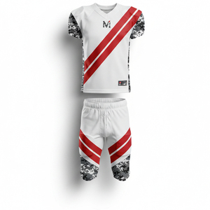 ชุดอเมริกันฟุตบอลแบบสั่งทำพิเศษ พิมพ์ลายแบบ Sublimation คุณภาพสูง ชุดกีฬาทีม แห้งเร็ว ชุดอเมริกันฟุตบอลครบชุด - Product Image 1