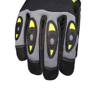 Protective Mechanic <b>Gloves</b> With Reinforced Palm And Breathable Material For Garage Work Mechanic <b>Gloves</b> - Product Image 2