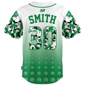 Custom Name Solid Baseball Jersey Button-Up Uniform Short Sleeve Polyester <b>Sport</b> <b>Shirt</b> Front Quick Dry Breathable for Adults - Product Image 6