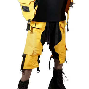 High Quality Men's <b>Techwear</b> <b>Cargo</b> <b>Pants</b> Cyberpunk Tactical Multi-pocket Streetwear Trousers Hip Hop Joggers Harajuku Darkwear - Product Image 4