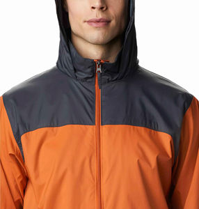 Veste coupe-vent imperméable à capuche pour homme, prix abordable, haute qualité, fermeture éclair réfléchissante, design matelassé épais, coupe confortable - Product Image 3