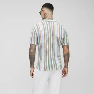 Uniforme Empresarial de Alta Calidad, Camiseta Polo de Hombre de Poliéster y Algodón de 200 g/m², Camiseta Polo Personalizada con Logotipo Bordado para Hombre, Camisetas Polo de Golf - Product Image 2
