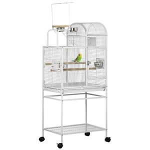 Gabbia per l'allevamento di uccelli in metallo per razze medie e piccole, moderna gabbia in ferro per animali domestici con chiusura a bottone, taglia XL per piccioni e animali domestici, personalizzabile, quadrata - Product Image 3